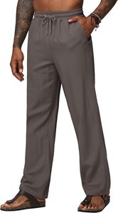 Conjunto de Salón para Hombre Elegante, Suave, Cómodo y Transpirable, Ropa de Interior Ligera, Traje de Pijama de Corte Relajado, Ropa Casual para Exportación a Granel - Product Image 5