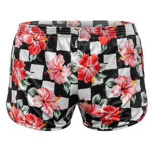 Men's High Street Mid Waist Elastic Quick Dry 100% Polyester Casual Woven Drawstring <b>Shorts</b> Eco-Friendly Breathable - Product Image 2