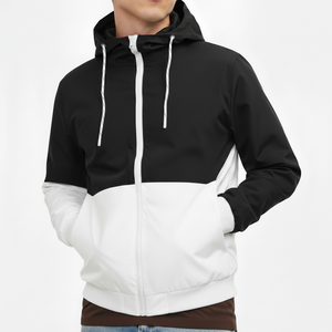 Chaqueta Ligera de Corduroy para Montañismo, Impermeable, Cortavientos, Antipilling, con Bloques de Color, para Parejas, Ropa de Trabajo - Product Image 2