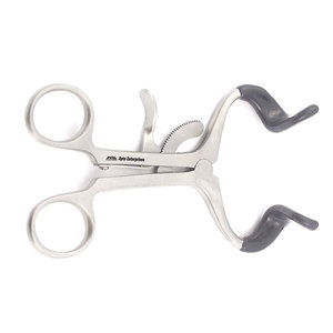 Écarteur buccal chirurgical professionnel pour adultes, 5,5 pouces, type Molt, avec coussinets de protection en silicone - Product Image 6
