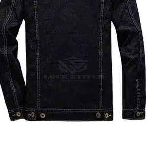 Chaqueta Vaquera Personalizada para Hombre, Estilo Vintage Lavado, Ajustada, Casual, de Alta Calidad, Venta al Por Mayor OEM - Product Image 5