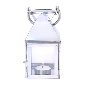 Farol Metálico Minimalista con Estructura Abierta, Portavelas Decorativo para Decoración Moderna del Hogar, Interior y Exterior, y como Regalo - Product Image 3