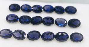 Piedras Preciosas Sueltas de Iolita Natural, Ovaladas y Facetadas, Color Azul, Certificadas por IGI, para Joyería, Anillos, Colgantes, Venta al Por Mayor Directa B2B - Product Image 3