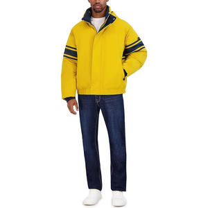 Veste d'hiver pour homme, vêtements de mode décontractés, broderie épaisse, veste de moto - Product Image 4