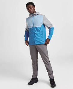 Vente en gros coupe-vent en nylon veste à fermeture éclair pour pantalon vente en gros coupe-vent en polyester streetwear veste coupe-vent pour homme - Product Image 3