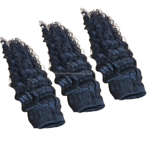 Extensiones de cabello de trama Remy de Indonesia 100%, ondas naturales, sin enredos, sin cobertizos, suaves y brillantes, hechas de cabello humano - Product Image 3