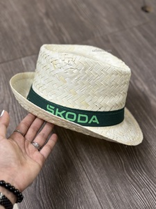 Sombrero de paja con logotipo personalizado para promoción al por mayor al mejor precio de fábrica de Vietnam/Sombrero de paja de vaquero con el precio más barato sombrero liso - Product Image 6