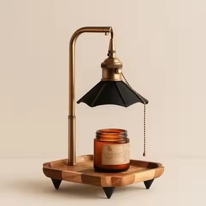 The New Wax Melting Lamp, Aromatherapy Lamp, Fire-free Log Glass <b>Bedside</b> Lamp, Timing Melting Candle Lamp, <b>Bedside</b> <b>Table</b> Lamp - Product Image 6
