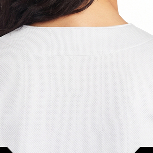 High Quality Women Baseball Shirt Short Sleeve Women Mesh <b>Down</b> Button Baseball Jerseys Custom Logo Team Baseball Shirt - Product Image 4