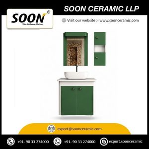 Modern Hotel Two-Door Bathroom <b>Mirror</b> Cabinet - Product Image 3