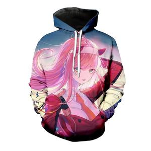 Sudadera con capucha de algodón 100% para hombre de Bangladesh Temporada de invierno Diseño digital 3D impreso con dibujos animados - Product Image 1