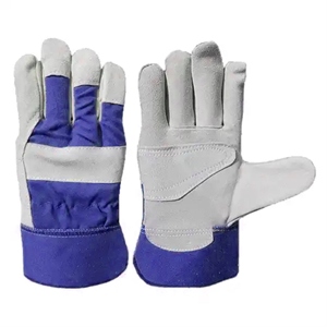 Gants de travail en cuir de vachette de haute qualité pour hommes, résistants, solution de sécurité industrielle, protection des mains, sécurité CE - Product Image 6