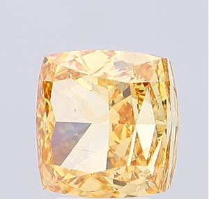 Diamante Cultivado en Laboratorio con Certificación IGI, Corte Cojín de 4.86 CT, Color Amarillo Marrón Intenso, Claridad VS2, CVD LG 638444363, ROYAL GEMS - Product Image 4