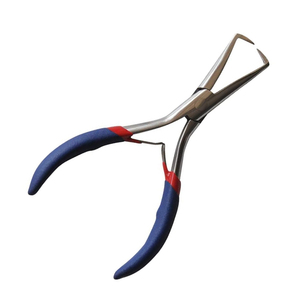 Pince à extensions de cheveux de qualité supérieure, outil en acier inoxydable pour l'application d'extensions de cheveux et l'utilisation en salon - Product Image 1
