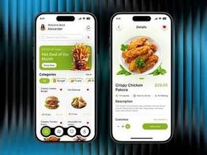 Aplicación móvil para pedidos en restaurantes para explorar menús, realizar pedidos, realizar seguimiento de entregas y administrar preferencias alimenticias. - Product Image 4