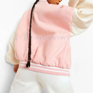 แจ็คเก็ตเลตเตอร์แมนคุณภาพสูงสำหรับผู้หญิง รุ่นใหม่ล่าสุด สวมใส่สบาย ผลิตจากผ้าฝ้าย 100% มีจำหน่ายแล้ว - Product Image 2