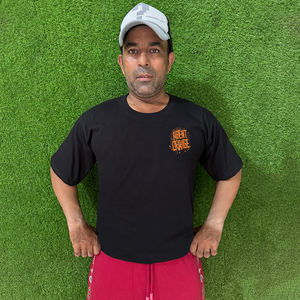 Camiseta de Verano para Hombre, Cuello Redondo, Secado Rápido, Algodón, Estampado Puff, Estilo Hip Hop, Antiarrugas, Diseño Personalizable para Chicos - Product Image 1