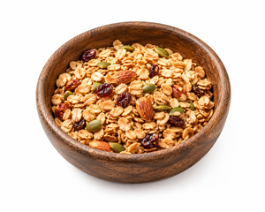 AQUA VRIKSHA Muesli au miel premium – Céréales saines pour le petit-déjeuner avec flocons d'avoine, noix, graines et miel - Product Image 3
