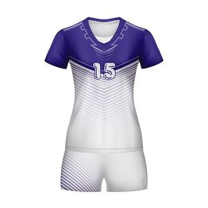Uniforme de Voleibol Femenino Personalizado por Sublimación, con Logotipo Frontal, Transpirable, Ecológico, 100% Poliéster Premium - Product Image 2
