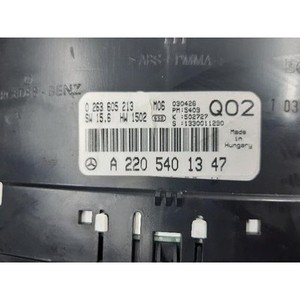มาตรวัดความเร็วหน้าปัดรถยนต์ S-class มือสอง ของแท้ รหัสอะไหล่ A2205401347 - Product Image 5