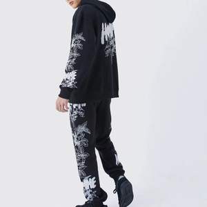 Conjunto Deportivo para Hombre en Oferta, Pantalones de Gimnasio, Sudadera con Capucha, Cómodos y Transpirables - Product Image 4