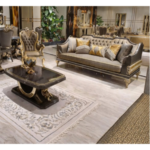 New Arrival Modern Drawing Room Furniture for Home Modern Drawing Room Furniture for Home Golden Color Living Room Furniture UK - Product Image 1