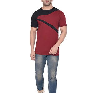 Camiseta de Algodón de Lujo para Hombre, Moderna, Minimalista, Casual, Verano, Suave, Transpirable, Corte Regular, Manga Corta, a la Moda - Product Image 2