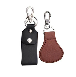 Llavero de Cuero Personalizado Promocional, Regalo de Moda para Mujer, Accesorios para Llaves de Coche, Llavero de Cuero Genuino en Blanco - Product Image 4