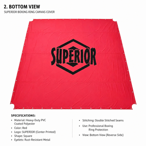 Professional Boxing Ring Mats Heavy Duty <b>Canvas</b> <b>Cover</b>/Mats for wrestling And boxing High Quality <b>Cover</b> For fighting - Product Image 2