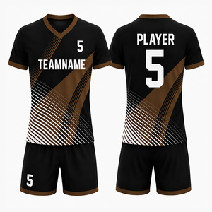 Uniforme de Voleibol y Fútbol Sublimado Personalizado, Secado Rápido, Transpirable, Conjunto de Camiseta de Fútbol sin Mangas para Hombre, 100% Poliéster - Product Image 3