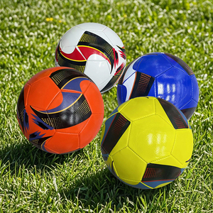 WEMBLEY SPORTS Balones de Fútbol de PVC Personalizados con Logotipo, Rebote Perfecto, Duraderos, Seguros, No Tóxicos, Ecológicos, Ligeros, Talla 5 para Adultos y Niños - Product Image 1