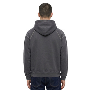 Sudaderas con Capucha de Costura en Contraste para Hombre, Manga Raglán, Forro Polar de Alto Rendimiento, Lisas o con Estampado Personalizado, Sudadera con Capucha Tipo Pullover, Proveedor Mayorista - Product Image 3