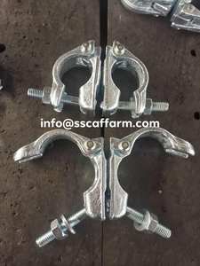 Acoplador de acero de ángulo recto alemán de 1,16 kg, accesorios de andamio de modelo europeo para escalera y andamio de modelo europeo de ángulo recto - Product Image 6