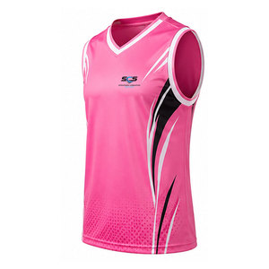 Maillot de volley sans manches personnalisé pour équipe sportive, en tissu léger, coupe confortable et design respirant - Product Image 3