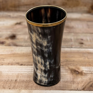 REHMAN CRAFT Natural Buffalo Horn Handmade Polished Rustic Eco Friendly Drinking Glass Tumbler <b>Bar</b> Drinkware - Product Image 6