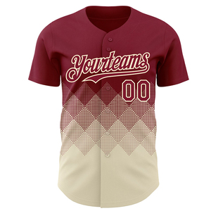 Camisetas de Béisbol Resistentes con Botones, Cuello en V, Secado Rápido, Uniformes de Béisbol Unisex, Tallas Grandes, Ropa Deportiva para Equipos, Suministro al por Mayor OEM - Product Image 2