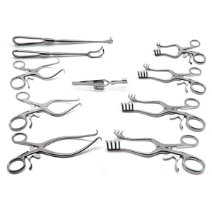 Retractores Veterinarios Quirúrgicos Ortopédicos Weitlaner Gelpi, Juego de 10 Instrumentos - Product Image 1