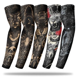 Manches de compression sportives personnalisées, nouveau style, extensibles en spandex, protection solaire contre le soleil brûlant - Product Image 2