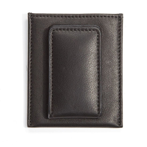 Porte-cartes en cuir véritable pour hommes et femmes, portefeuille fin, étui à cartes de poche, porte-cartes d'identité en cuir fait à la main - Product Image 4