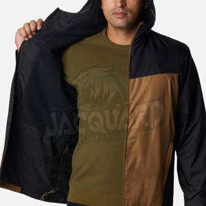Chaqueta Cortavientos para Hombre con Capucha Ajustable, Resistente al Agua, para Viajes y Deportes - Product Image 2