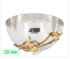 ที่วางผลไม้ดีไซน์สวยงาม ทนทานด้วยวัสดุโลหะตกแต่งโต๊ะสไตล์โมเดิร์น ของตกแต่งบ้านสุดหรู - Product Image 6