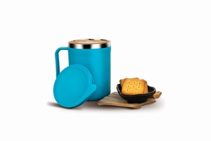 Durable stainless steel <b>coffee</b> tea mug <b>double</b> <b>wall</b> insulated drinkware <b>cup</b> for home office travel kitchen use premium utility - Product Image 3