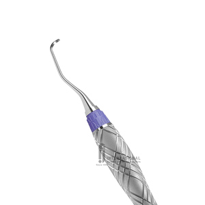 Juego de Curetas Dentales Ergonómicas de Alta Calidad con Mango Hueco 11/12 Gracey, de Acero Inoxidable, para Periodoncia, F.J.INTERNATIONAL - Product Image 5