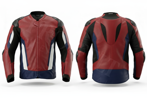 Hot Selling Cowhide Genuine Leather Motorcycle Jacket Breathable Protective Riding Jacket CE Armor Street Sport Biker Jacket - Product Image 5