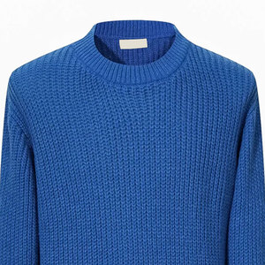 Pull à col rond pour homme 100% coton - Respirant et à séchage rapide, motif uni, positions de logo personnalisables, mode d'hiver - Product Image 6