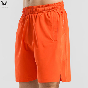 Wholesale <b>Men</b> Gym Sports <b>Shorts</b> Quick Dry Breathable Mesh Running Fitness Bodybuilding Training <b>Shorts</b> With Zip Pockets - Product Image 5