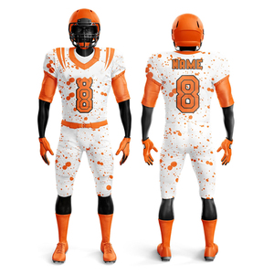 Uniforme de Fútbol Americano Maluza Sublimado Personalizado al por Mayor, Pantalones Cortos Transpirables con Malla Lateral para Bebés y Niños Pequeños, Conjunto para Juego de Tackle - Product Image 5