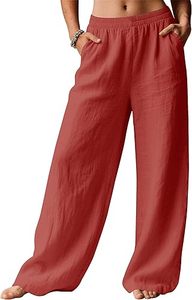 กางเกงขายาวทรงขาบานสำหรับผู้หญิง - Product Image 6