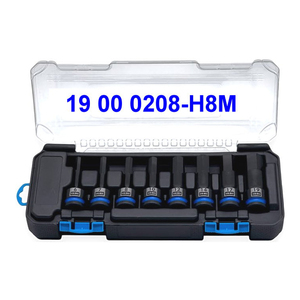 1/2" 78mmL 8pcs Impact Hex <b>Bit</b> Socket set - Product Image 1