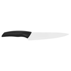 Couteaux de chef avec manche ergonomique noir profilé et lame en acier inoxydable pour la cuisine quotidienne, la découpe des légumes et des aliments - Product Image 2